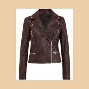 ALLSAINTS Catch Leather Moto Jacket